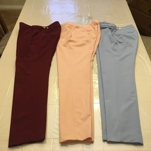 All 3 Calvin Klein Highline Pants Size 6 for $10
